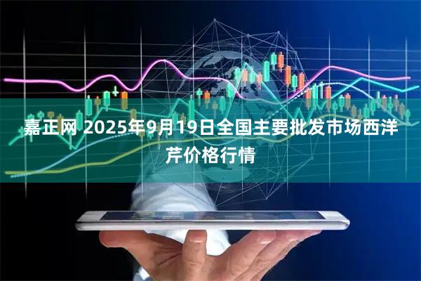 嘉正网 2025年9月19日全国主要批发市场西洋芹价格行情