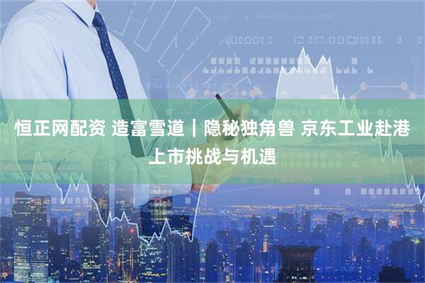 恒正网配资 造富雪道｜隐秘独角兽 京东工业赴港上市挑战与机遇